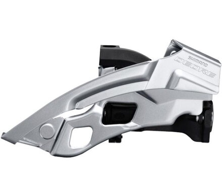 SHIMANO Prešmyk Deore FDT6000 3x10 uni ťah Top Swing (34,9/31,8mm) 48-44z. čierny