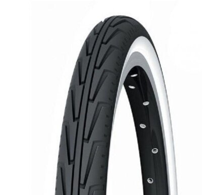 MICHELIN Plášť CITY J 24x1.75 33TPI čierno/biely 630g