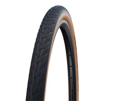 SCHWALBE Tire ROAD CRUISER (47-559) 26x1.75 Active 50EPI K-Guard 720g GumWall Green