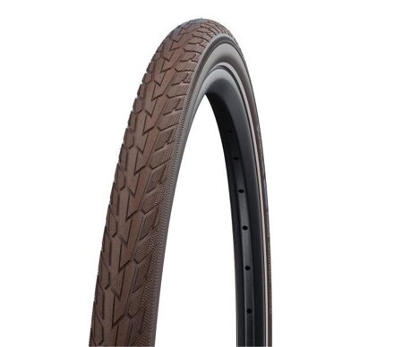 SCHWALBE Tire ROAD CRUISER (47-559) 26x1.75 Active 50EPI K-Guard 720g Brown reflex