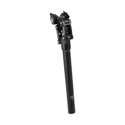 SR SUNTOUR NCX 400mm párhuzamos fekete nyeregcső