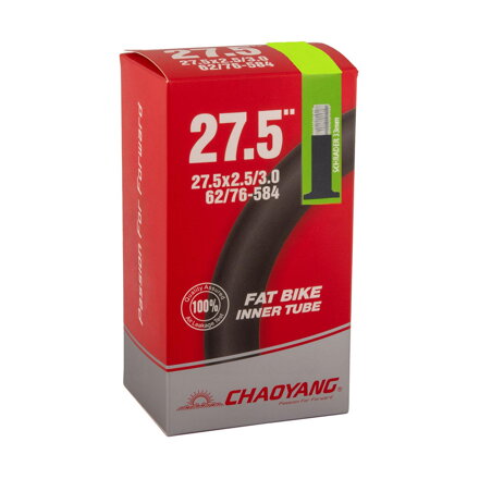 CHAOYANG Duša 27,5x2,50/3,0 AV33 (62/76-584)