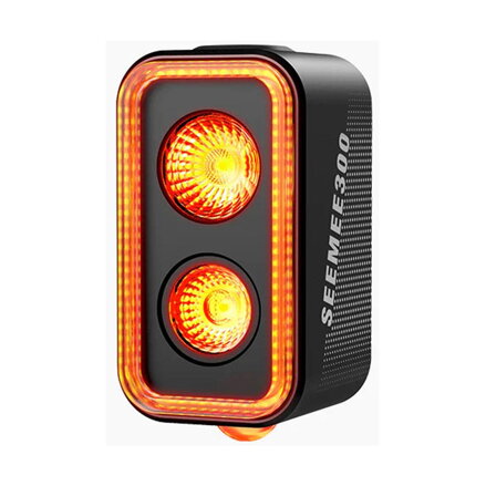 MAGICSHINE Lumină SEEMEE 300 spate 6f USB negru 