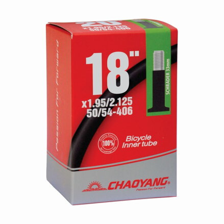 CHAOYANG Duša 18x1,95/2,125 AV33 (50/54-355) 18 CHAOYANG Duša 18x1,95/2,125 AV33 (50/54-355) 18