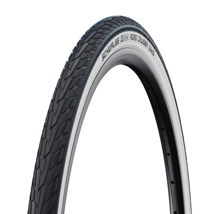 SCHWALBE Tire ROAD CRUISER (42-622) 28x1.60 700x40C Active 50EPI K-Guard 705g White side reflective Green