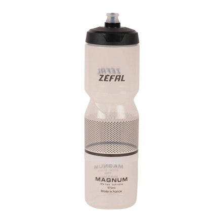ZÉFAL Fľaša MAGNUM SOFT 975ml transparentná/čierna