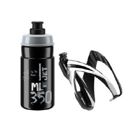 ELITE Set CEO + fľaša JET 350ml čierno/šedá
