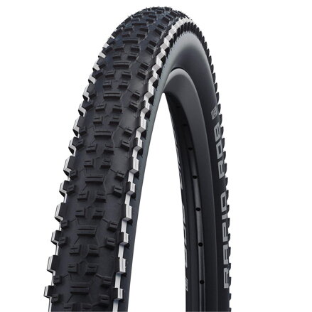 SCHWALBE Tire RAPID ROB (57-559) 26x2.25 Active 50EPI K-Guard 720g White stripe