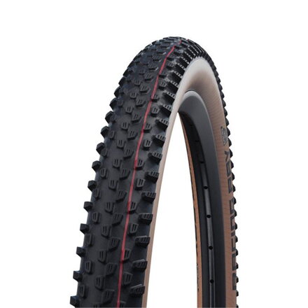 SCHWALBE Plášť RACING RAY 29x2.25 (57-622) 67EPI 680g TLE Evo Super Race Addix Speed hnedý bok skladací