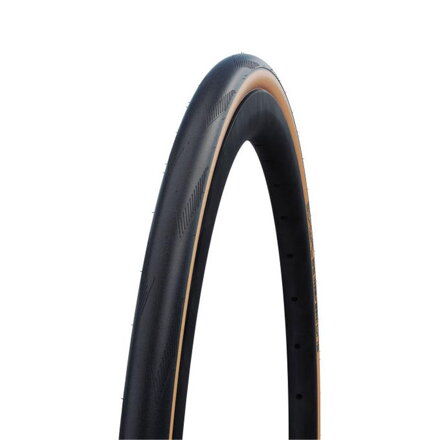 SCHWALBE Plášť ONE 700x28C (28-622) 67EPI 330g TLE Perf RaceGuard Addix hnedý bok skladací