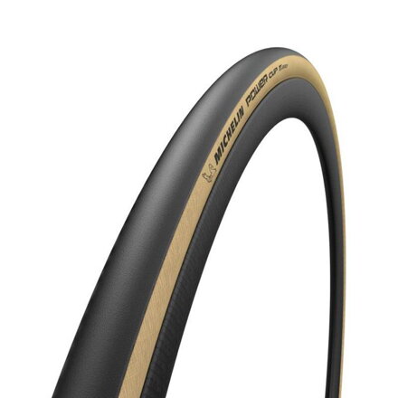 MICHELIN Plášť POWER CUP 700x28C 28-622) 4x120TPI 265g TLR Comp hnedý bok skladací
