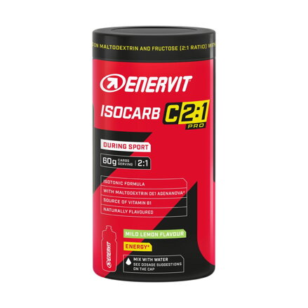 ENERVIT Nápoj ISOCARB C2:1 citron 650g