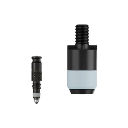 SCHWALBE Set ventil SCV pre SV - 2x ventil, 2x krytka ventilu, 1x kľúč, 1x adaptér na koncovku pumpy