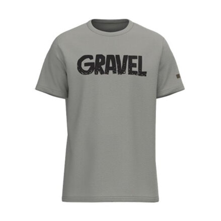 SHIMANO Tričko SENTIERO šedé gravel