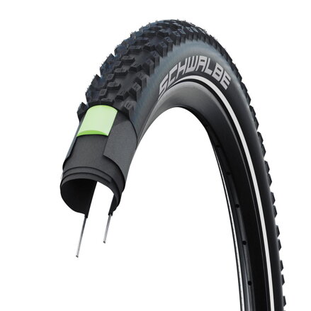 SCHWALBE Tire SMART SAM PLUS (57-622) 29x2.25 Performance 67EPI GreenGuard 1035g Black reflex