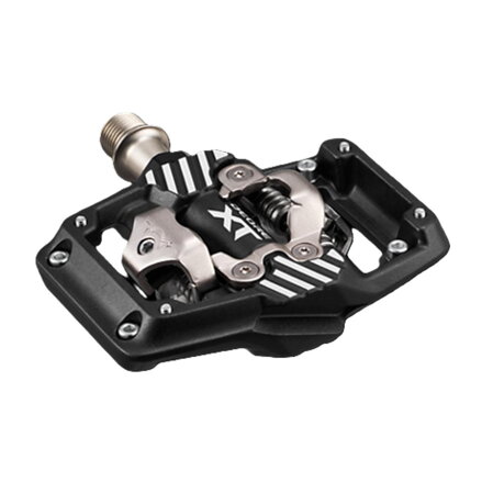 SHIMANO Pedále MTB PD-M8220 SPD čierne s klietkou+zar. CL-MT001