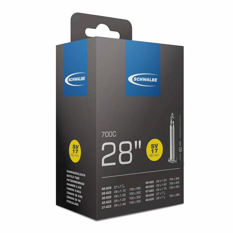 SCHWALBE Duša 700x28/45C FV 60mm SCHWALBE Duša 700x28/45C FV 60mm