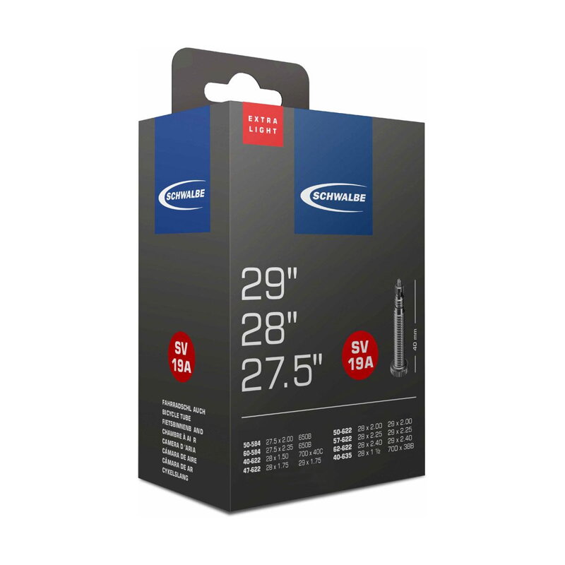 SCHWALBE Duša 27.5x2.00/2.35 29x1.75/2.40 FV 40mm SCHWALBE Duša 27.5x2.00/2.35 29x1.75/2.40 FV 40mm