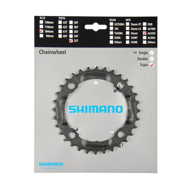 SHIMANO Prevodník 32z. FC-M430 Alivio 9-k. čierny 104mm