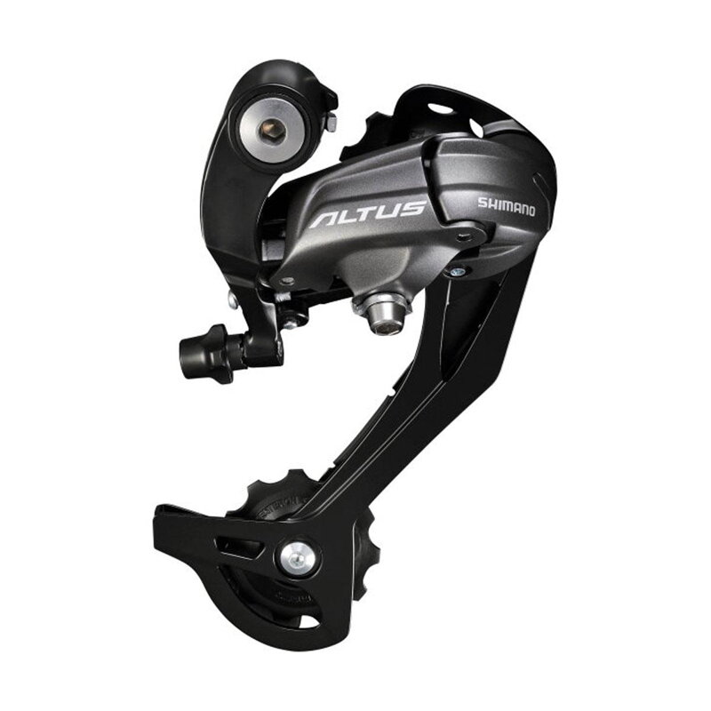 SHIMANO Prehadzovačka Altus RD-M370 9-k. čierna super dlhé ramienko