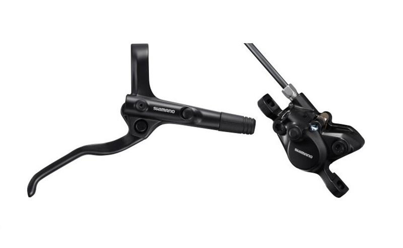 SHIMANO Brzda hydr. E-MT200 zadná čierna Post Mount 1700mm had.+plat. B05S