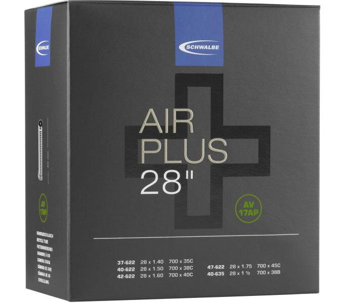 SCHWALBE Duša AIR PLUS AV17AP 700x37/45C AV(37/47-622/635) 40mm 270g