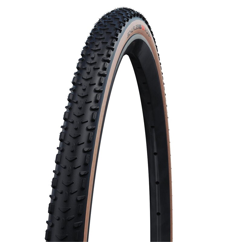 SCHWALBE Plášť X-ONE R 27.5x1.30 (33-584) 67EPI 375g TLE Evo V-Guard Super Race Addix Race hnedý bok skladací