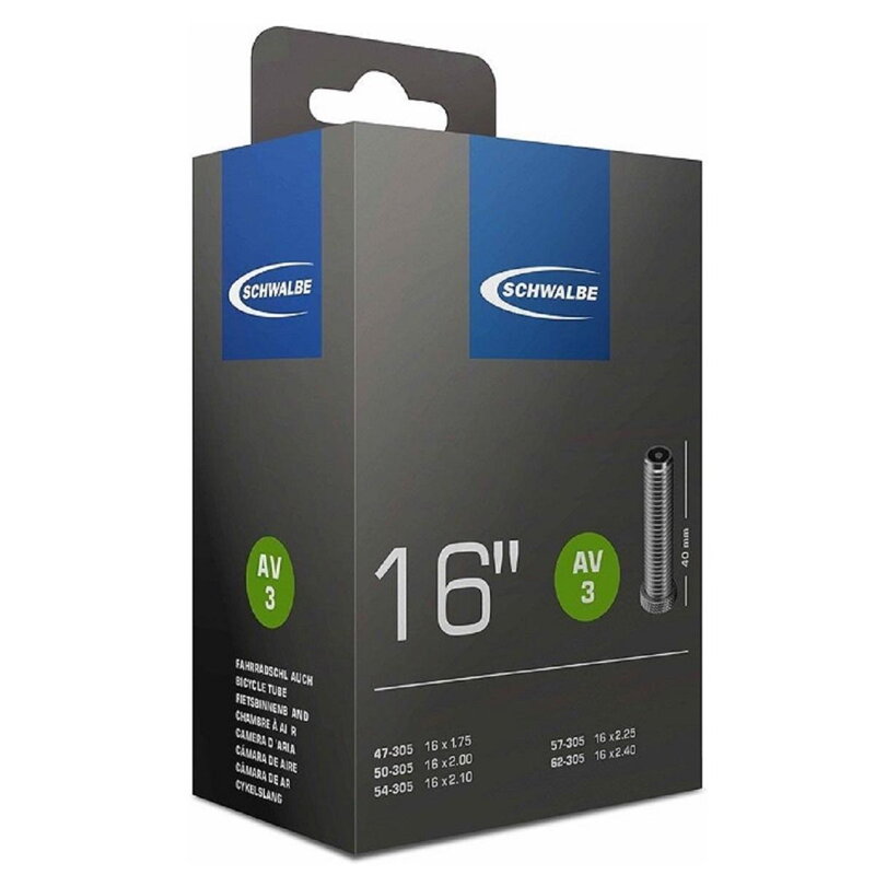 SCHWALBE Duša AV3 16x1.75/2.10 AV 40mm (47/62-305) 115g