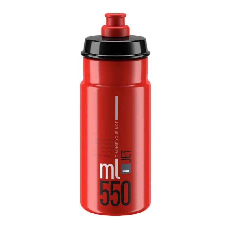 ELITE Bottle JET 550 red grey logo