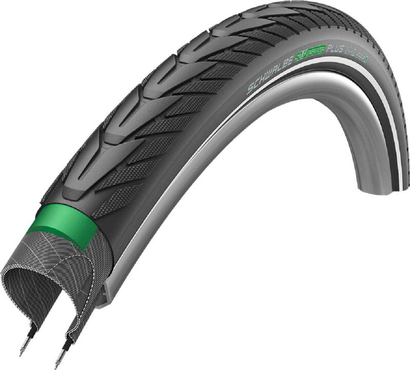 SCHWALBE Plášť ENERGIZER PLUS (40-622) 28x1.50 700x38C GreenGuard 67EPI 820g Reflex  E-Bike