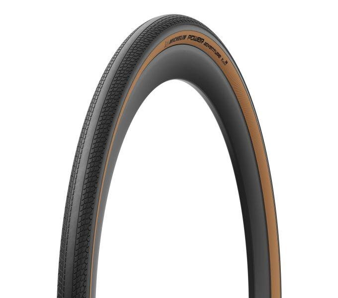 MICHELIN Plášť POWER ADVENTURE TLR 700x48C (48-622) 3x120TPI 450g hnedý