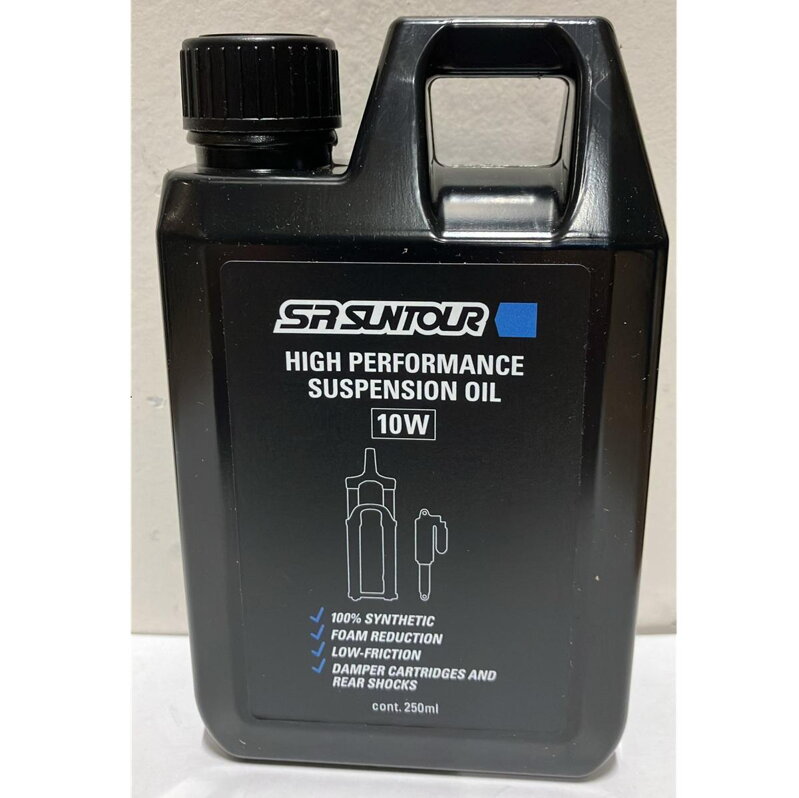 SR SUNTOUR Olej do vidlice HIGH PERFORMANCE SUSPENSION OIL WT10 250ml