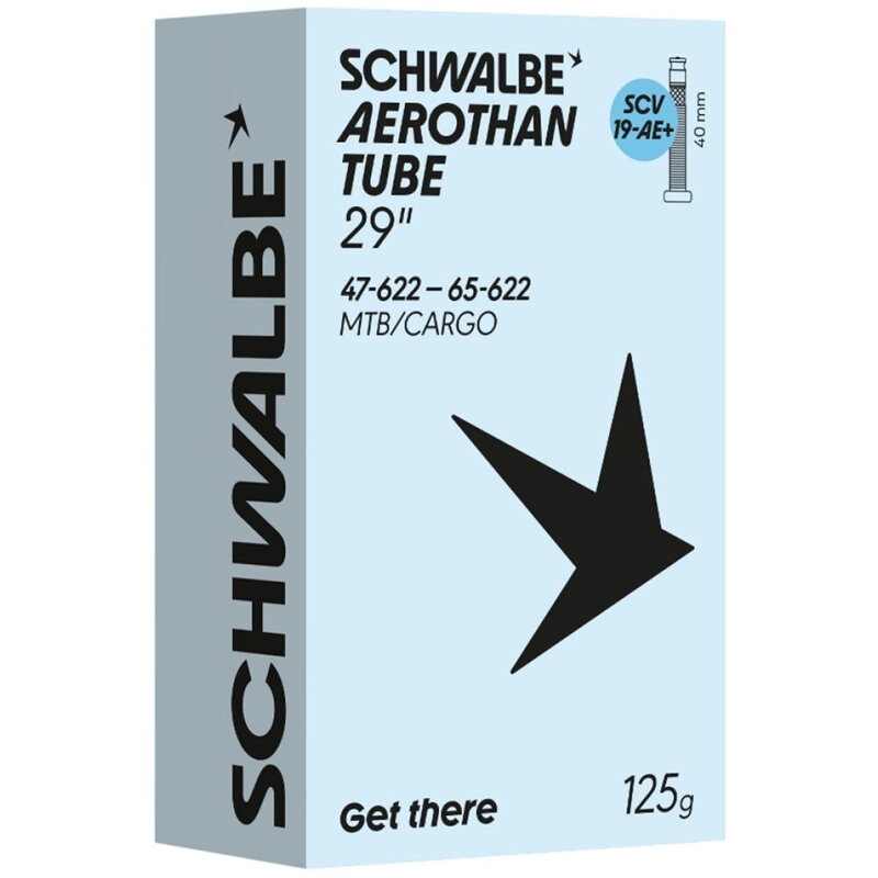 SCHWALBE Duša AEROTHAN TUBE SCV19-AE+ (47/65-622) SCV 40mm 125g TPU
