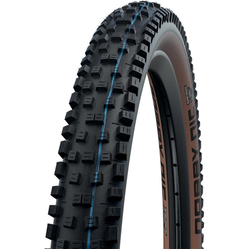 SCHWALBE Plášť NOBBY NIC 29x2.40 (62-622) 67EPI 850g TLE Evo Super Ground Addix SpeedGrip hnedý bok skladací