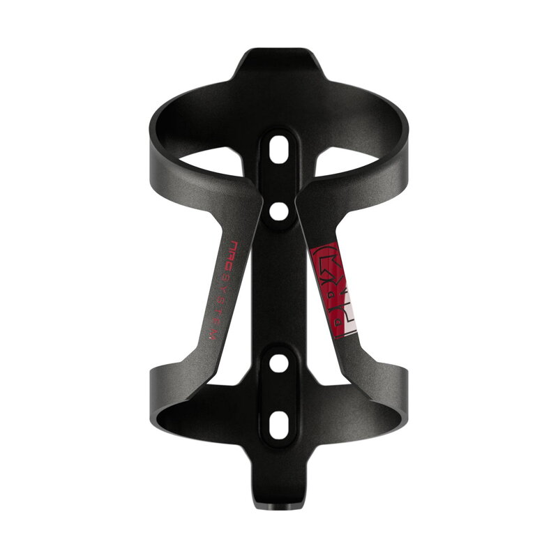 PRO Košík na fľašu PERFORMANCE alloy čierno-červený