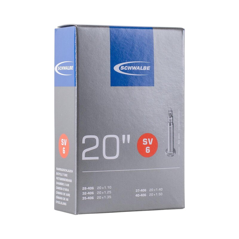 SCHWALBE Duša SV6 20x1.1/1.50 (28/40-406) FV 40mm 95g