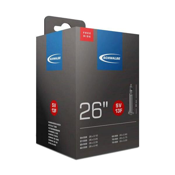 SCHWALBE Duša FREERIDE SV13F 26x2.10/3.00 (54/75-559) FV 40mm 185g