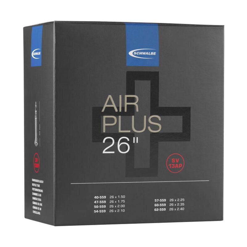 SCHWALBE Duša AIR PLUS SV13AP 26x1.50/2.50 (40/62-559) FV 40mm 290g