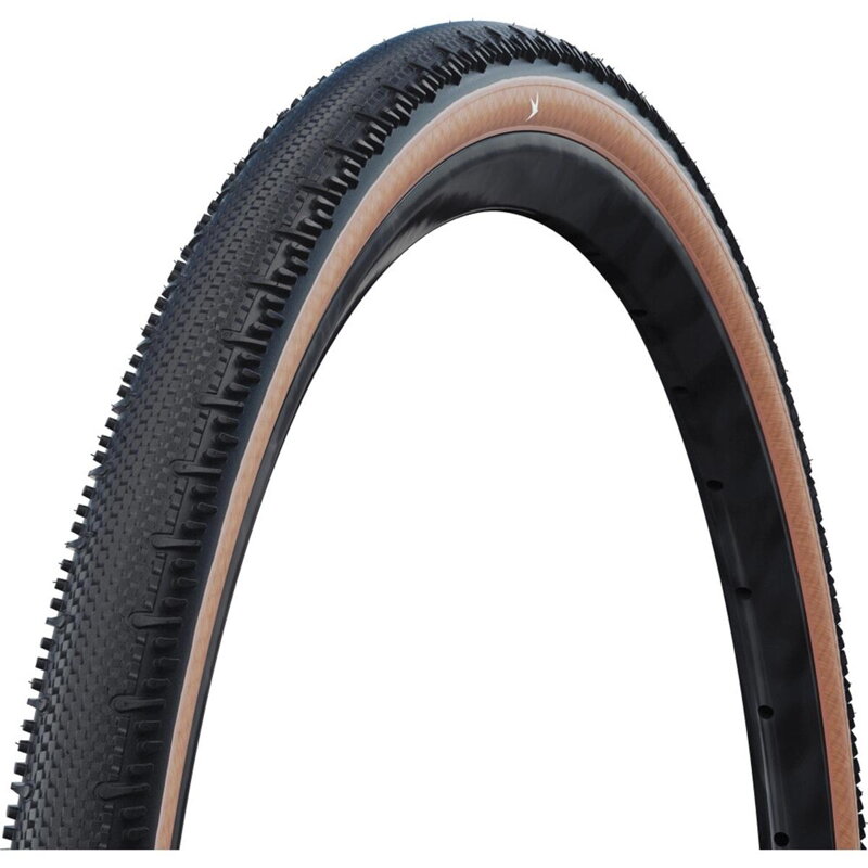 SCHWALBE Plášť G-ONE RS PRO 700x35C (35-622) 67EPI 440g TLR Evo V-Guard RACE PRO Addix Race hnedý bok skladac