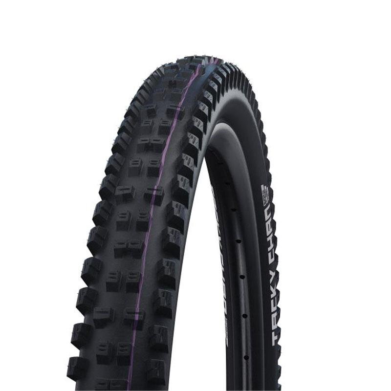 SCHWALBE Plášť TACKY CHAN 27.5x2.40 (62-584) 2x67EPI 1250g TLE Evo Super Downhill Addix Ultra Soft skladací
