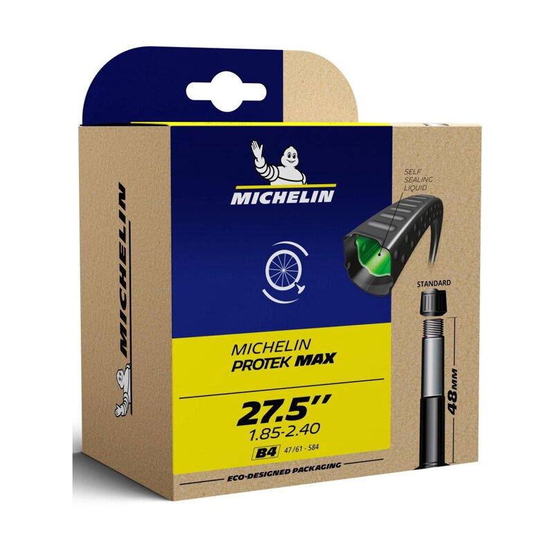 MICHELIN Duša B4 PROTEK MAX 27.5x1.85/2.40 (47/61-584) AV 48mm 365g
