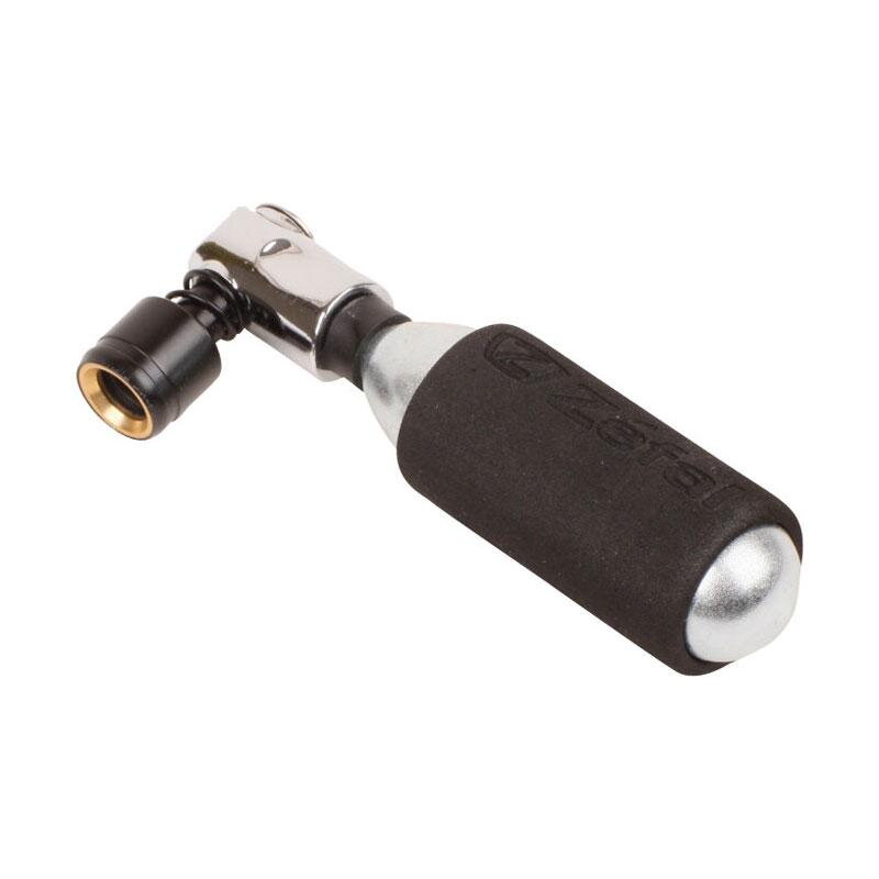 ZÉFAL Minipumpa EZ BIG SHOT + bombička 16g čierna/strieborná