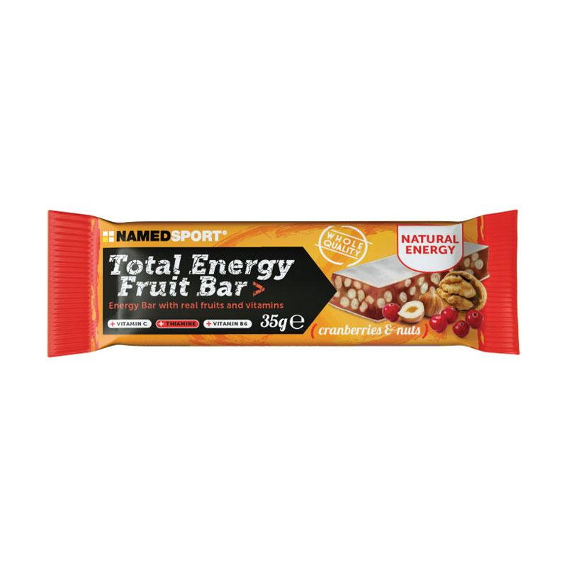 NAMEDSPORT Tyčinka energetická Total Energy brusnica-orech 35g