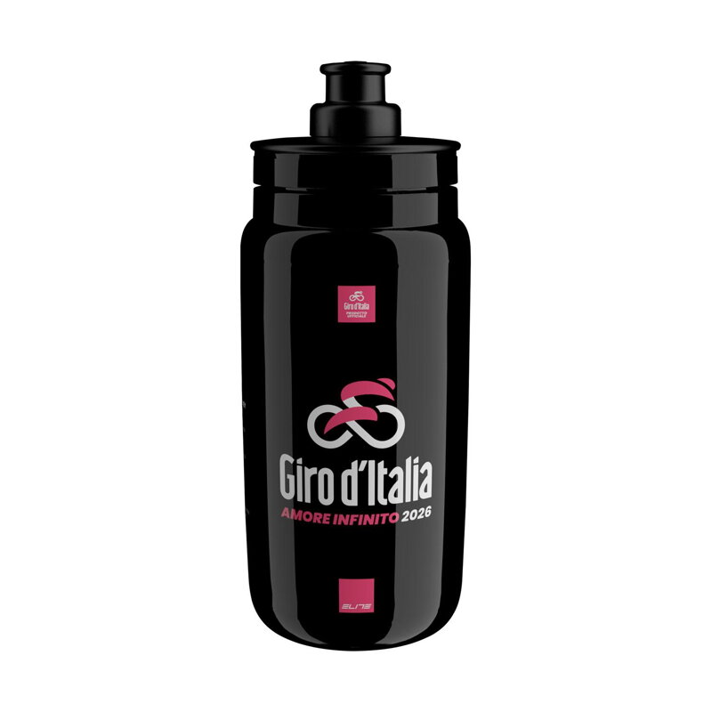ELITE Fľaša FLY GIRO D'ITALIA BLACK MAP 550 ml 2026