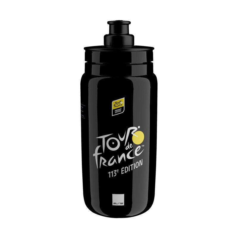 ELITE Fľaša FLY TOUR DE FRANCE BLACK MAP 550 ml  2026