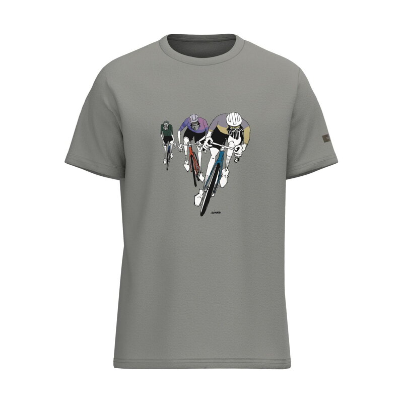 SHIMANO T-shirt SENTIERO LTD grey road