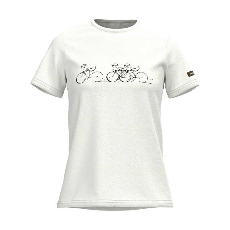 SHIMANO T-shirt SENTIERO women's white