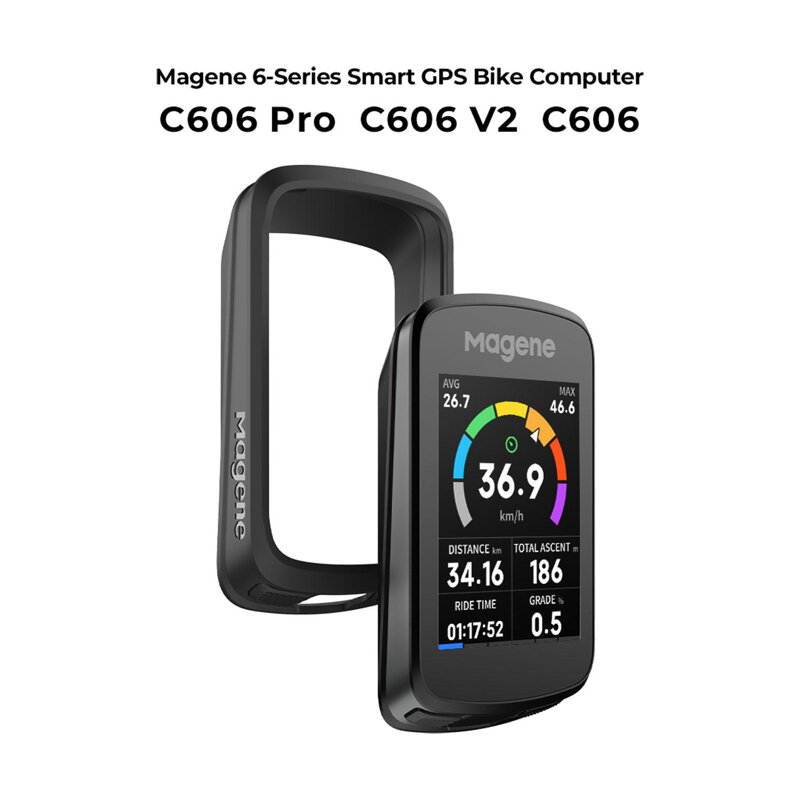 MAGENE Obal pre cyklopočítač SMART GPS C6xx čierny TPU