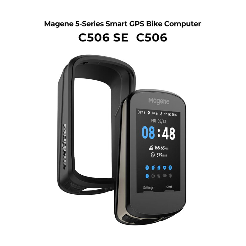 MAGENE Obal pre cyklopočítač SMART GPS C5xx čierny TPU