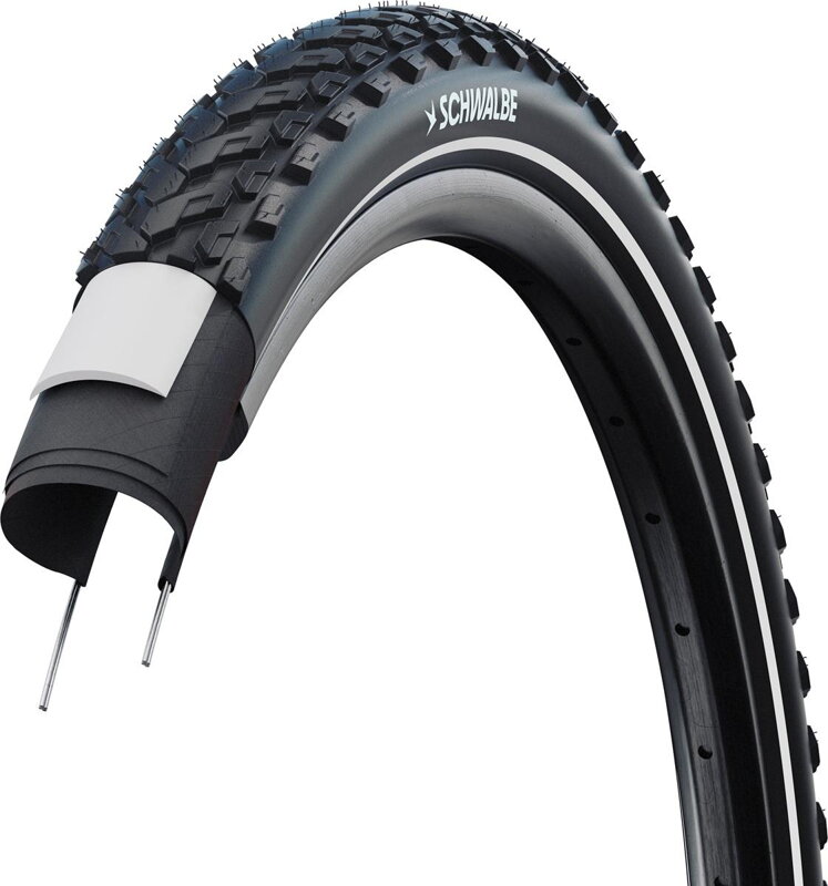 SCHWALBE Plášť MOTION LAND CRUISER PLUS 27.5x2.00 (50-584) 50EPI 1060g STANDARD PunctureGuard Green reflex